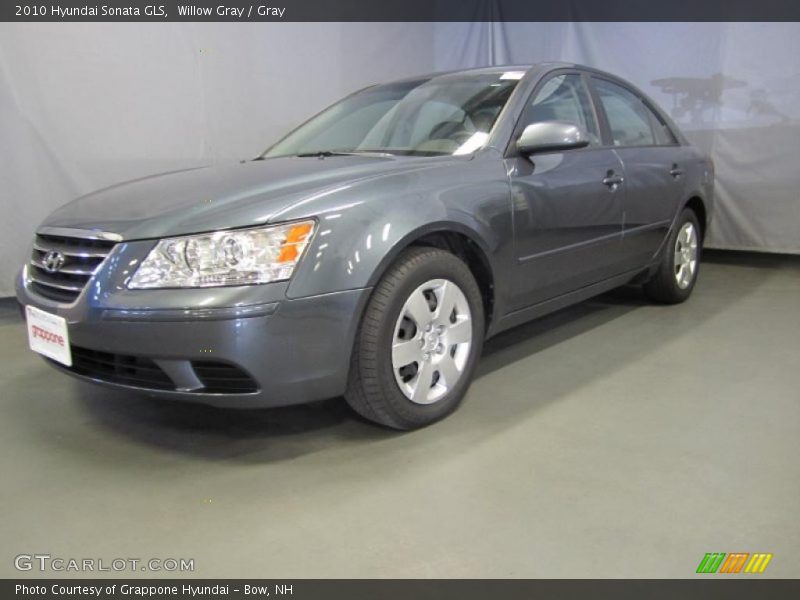 Willow Gray / Gray 2010 Hyundai Sonata GLS