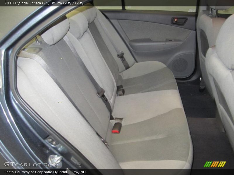 Willow Gray / Gray 2010 Hyundai Sonata GLS