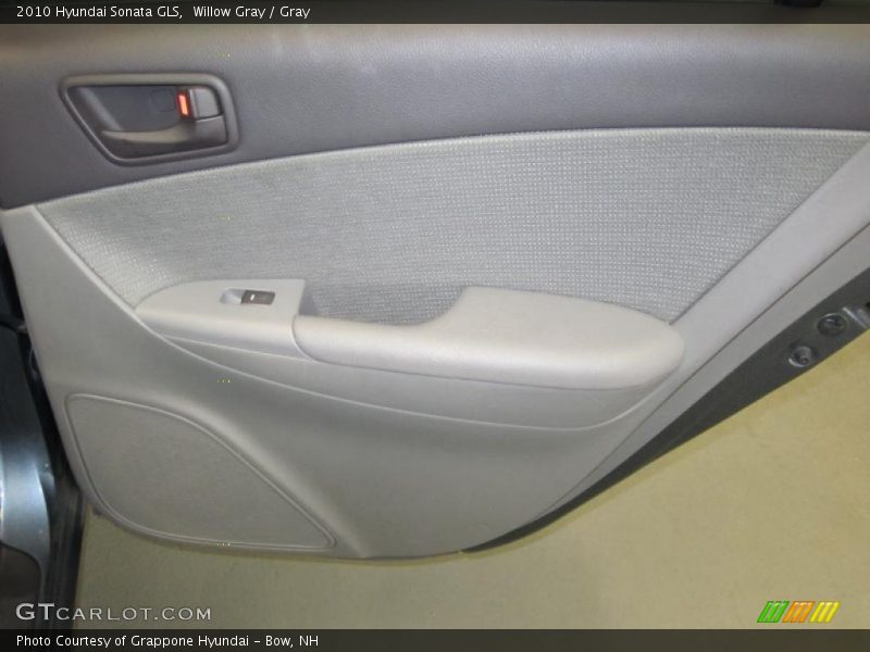 Willow Gray / Gray 2010 Hyundai Sonata GLS