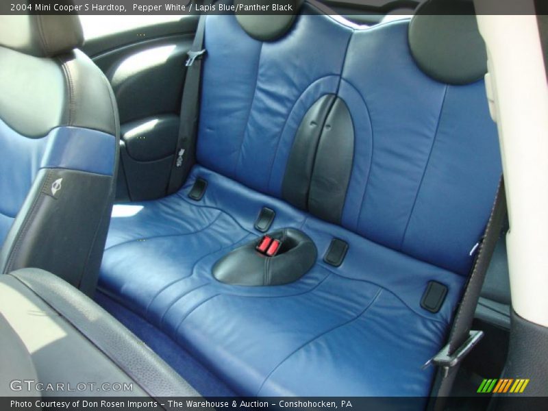 Pepper White / Lapis Blue/Panther Black 2004 Mini Cooper S Hardtop