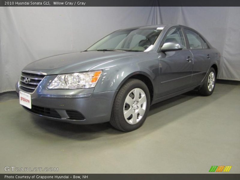 Willow Gray / Gray 2010 Hyundai Sonata GLS