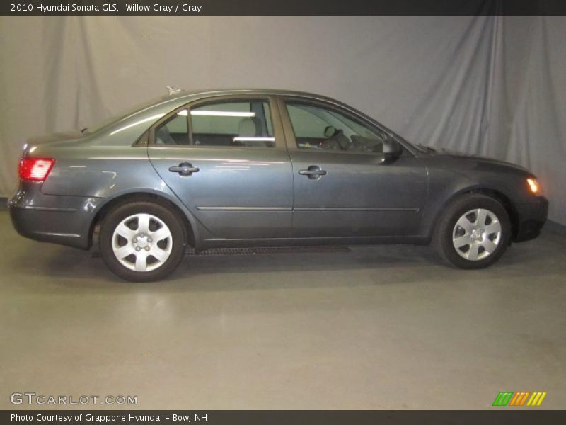 Willow Gray / Gray 2010 Hyundai Sonata GLS