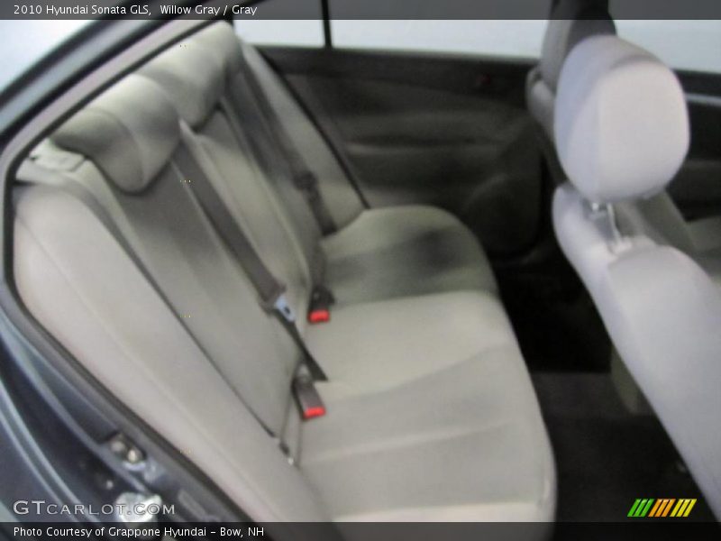 Willow Gray / Gray 2010 Hyundai Sonata GLS