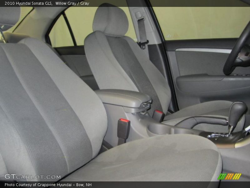 Willow Gray / Gray 2010 Hyundai Sonata GLS
