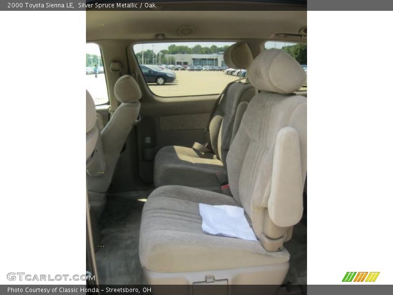 Silver Spruce Metallic / Oak 2000 Toyota Sienna LE
