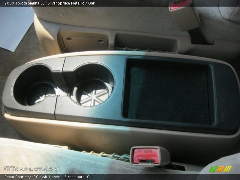 Silver Spruce Metallic / Oak 2000 Toyota Sienna LE