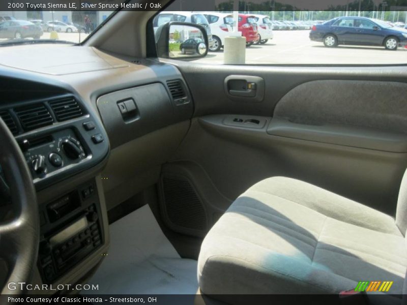 Silver Spruce Metallic / Oak 2000 Toyota Sienna LE