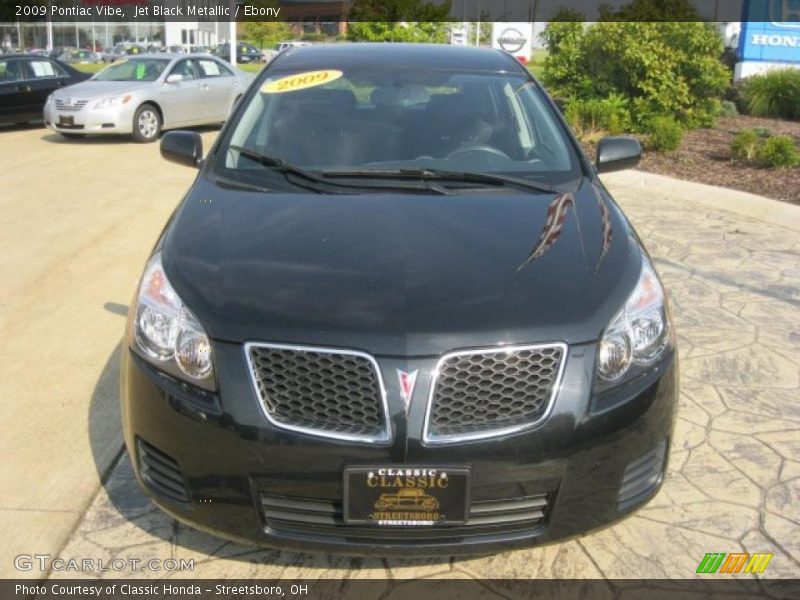 Jet Black Metallic / Ebony 2009 Pontiac Vibe
