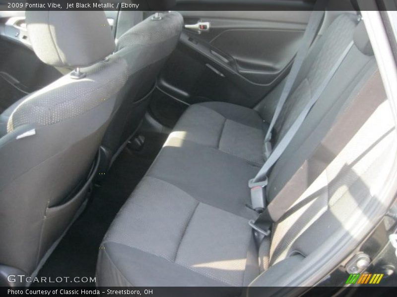 Jet Black Metallic / Ebony 2009 Pontiac Vibe