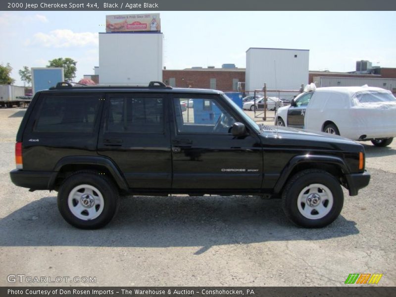 Black / Agate Black 2000 Jeep Cherokee Sport 4x4