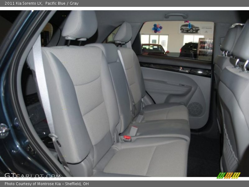 Pacific Blue / Gray 2011 Kia Sorento LX