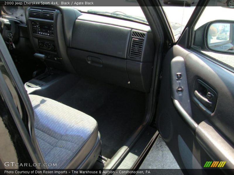 Black / Agate Black 2000 Jeep Cherokee Sport 4x4