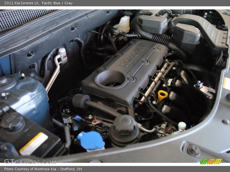 Pacific Blue / Gray 2011 Kia Sorento LX