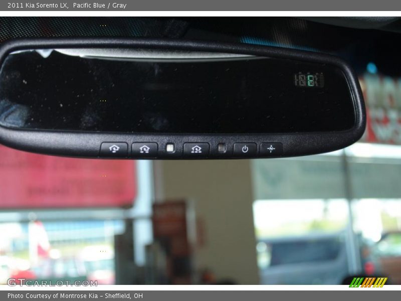 Pacific Blue / Gray 2011 Kia Sorento LX