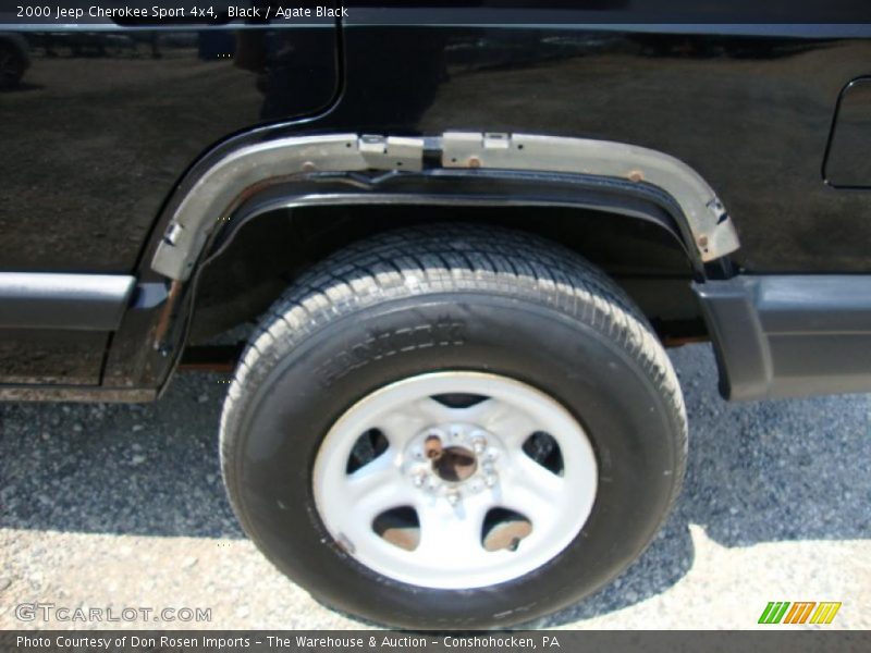 Black / Agate Black 2000 Jeep Cherokee Sport 4x4