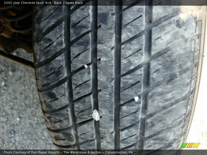 Black / Agate Black 2000 Jeep Cherokee Sport 4x4