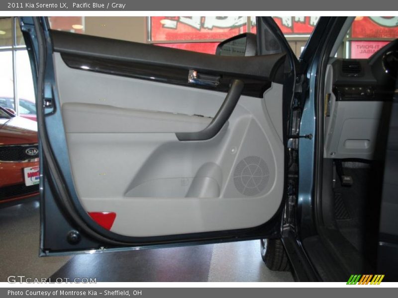 Pacific Blue / Gray 2011 Kia Sorento LX