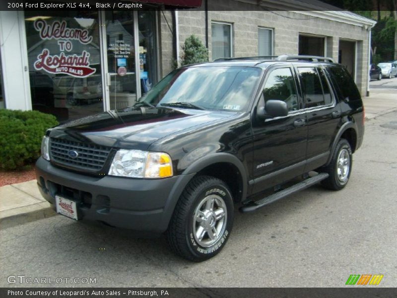 Black / Graphite 2004 Ford Explorer XLS 4x4