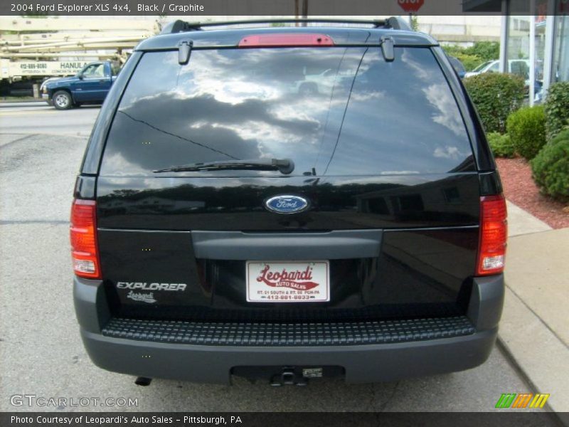 Black / Graphite 2004 Ford Explorer XLS 4x4
