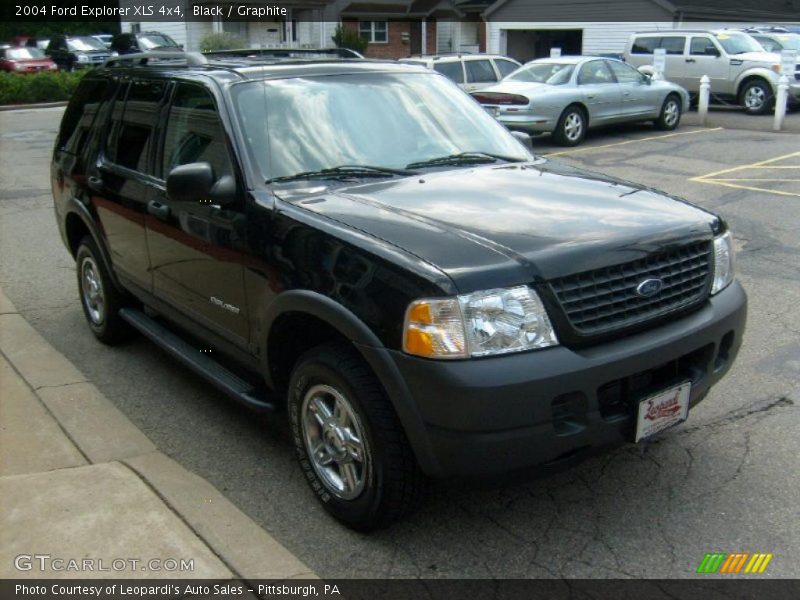 Black / Graphite 2004 Ford Explorer XLS 4x4