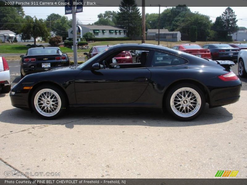 Black / Black 2007 Porsche 911 Carrera 4 Coupe