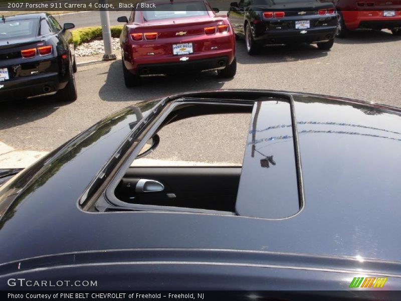Black / Black 2007 Porsche 911 Carrera 4 Coupe