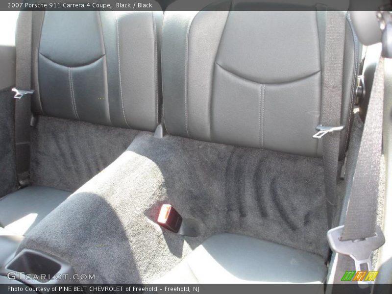 Black / Black 2007 Porsche 911 Carrera 4 Coupe