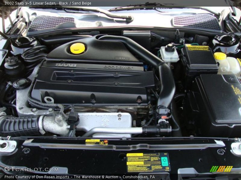 Black / Sand Beige 2002 Saab 9-5 Linear Sedan