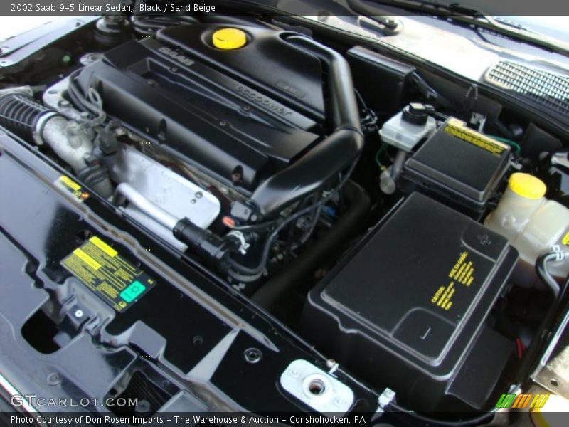 Black / Sand Beige 2002 Saab 9-5 Linear Sedan