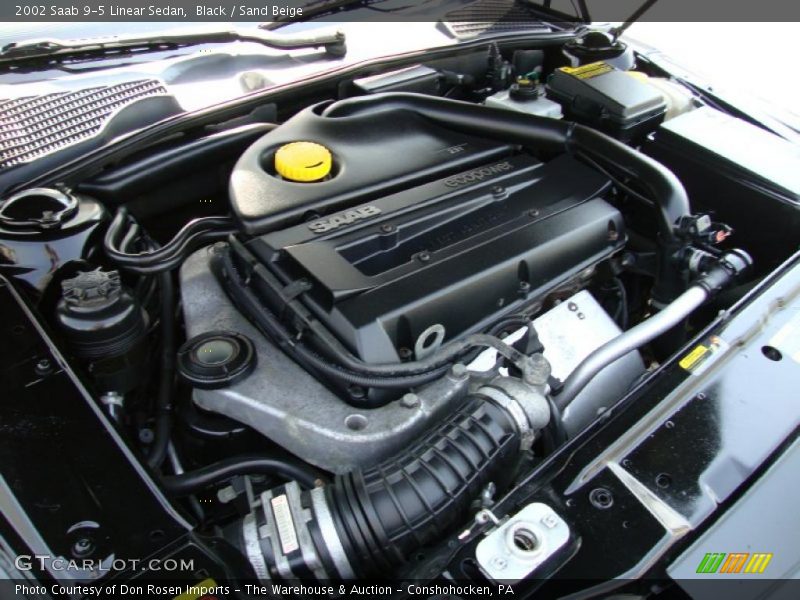 Black / Sand Beige 2002 Saab 9-5 Linear Sedan