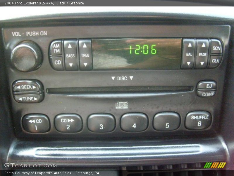 Black / Graphite 2004 Ford Explorer XLS 4x4