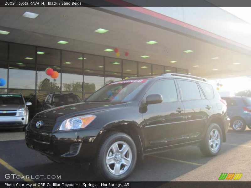 Black / Sand Beige 2009 Toyota RAV4 I4