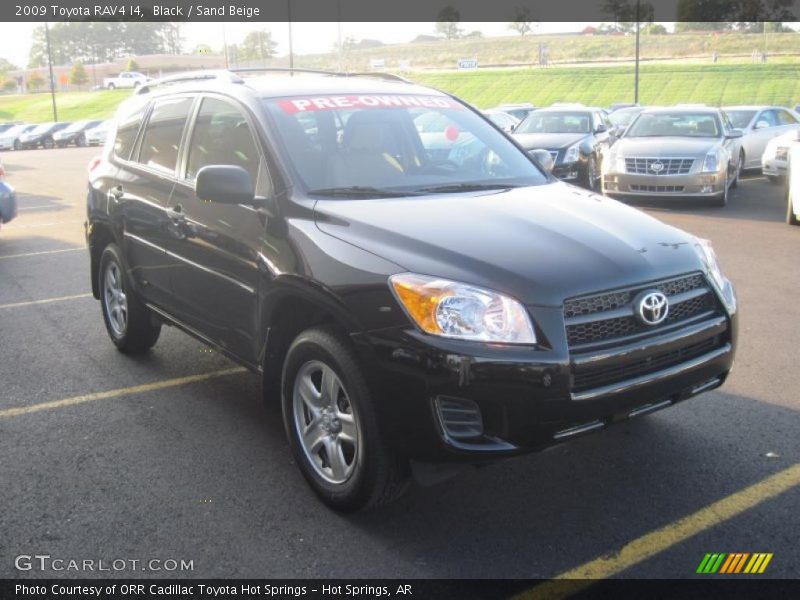 Black / Sand Beige 2009 Toyota RAV4 I4