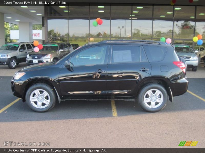 Black / Sand Beige 2009 Toyota RAV4 I4