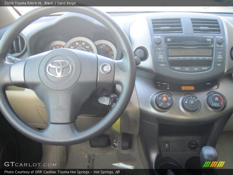 Black / Sand Beige 2009 Toyota RAV4 I4