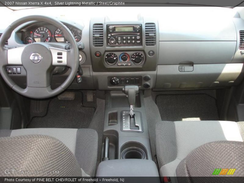 Silver Lightning Metallic / Steel/Graphite 2007 Nissan Xterra X 4x4