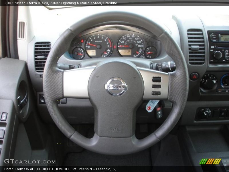 Silver Lightning Metallic / Steel/Graphite 2007 Nissan Xterra X 4x4