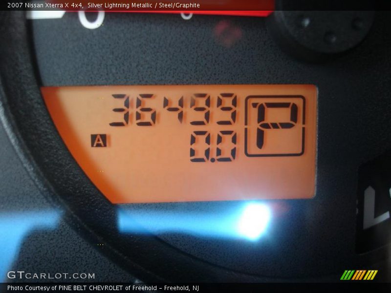 Silver Lightning Metallic / Steel/Graphite 2007 Nissan Xterra X 4x4