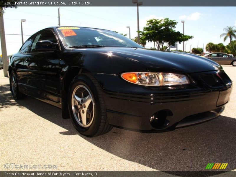 Black / Black 2001 Pontiac Grand Prix GT Coupe