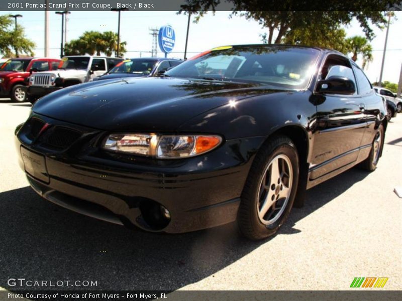 Black / Black 2001 Pontiac Grand Prix GT Coupe