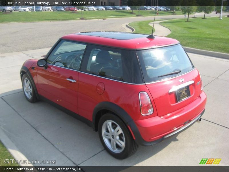 Chili Red / Cordoba Beige 2006 Mini Cooper Hardtop