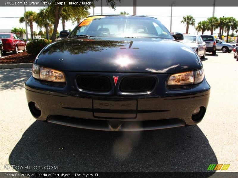 Black / Black 2001 Pontiac Grand Prix GT Coupe