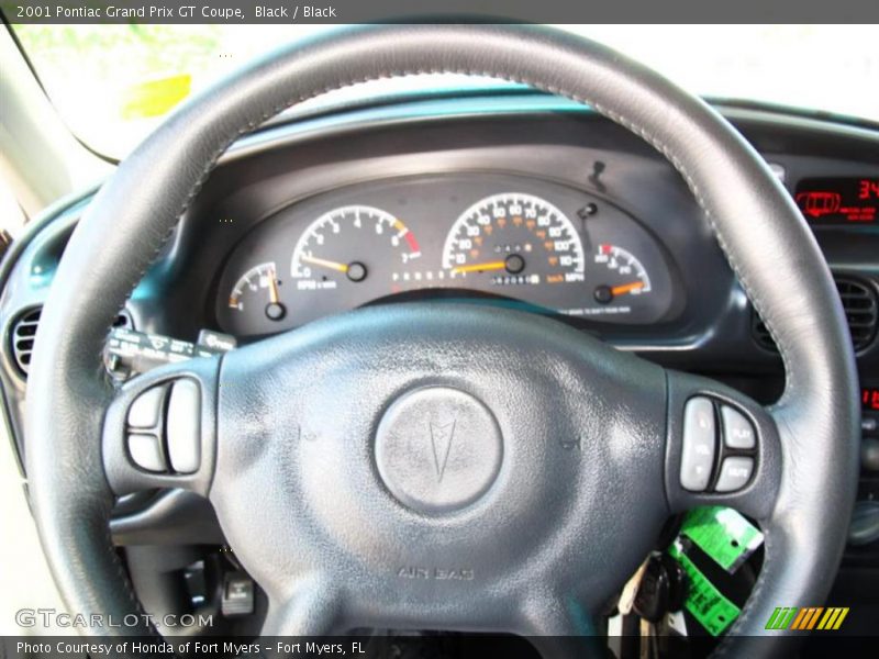 Black / Black 2001 Pontiac Grand Prix GT Coupe