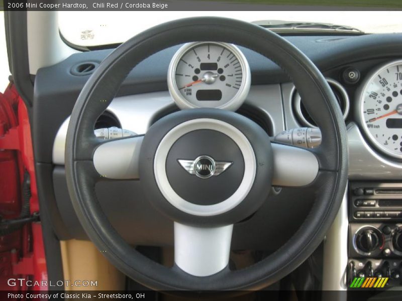Chili Red / Cordoba Beige 2006 Mini Cooper Hardtop