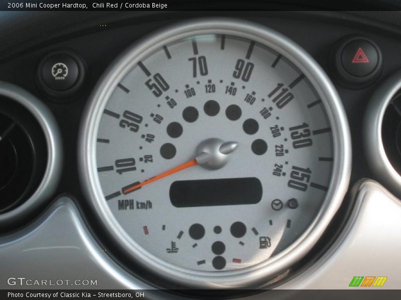 Chili Red / Cordoba Beige 2006 Mini Cooper Hardtop