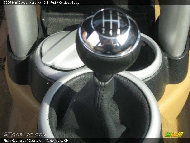 Chili Red / Cordoba Beige 2006 Mini Cooper Hardtop