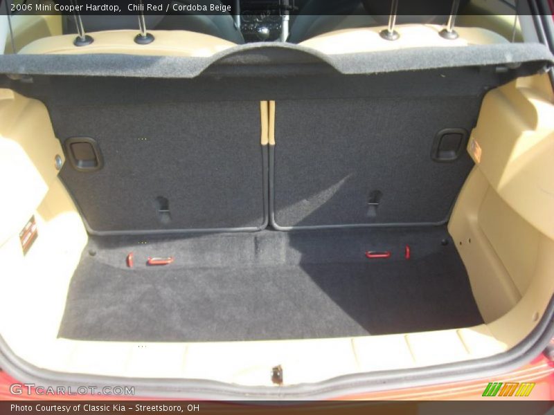 Chili Red / Cordoba Beige 2006 Mini Cooper Hardtop