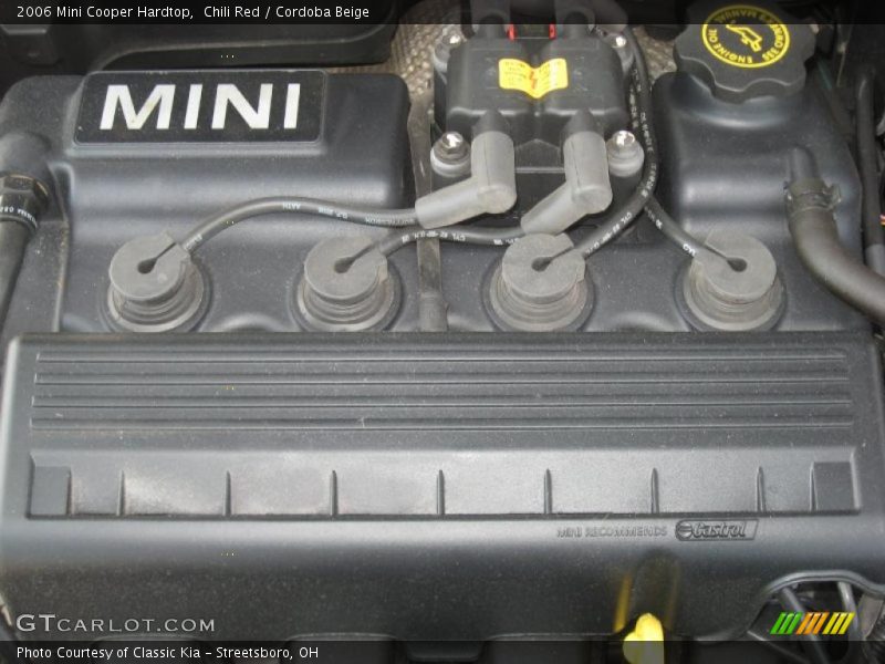 Chili Red / Cordoba Beige 2006 Mini Cooper Hardtop