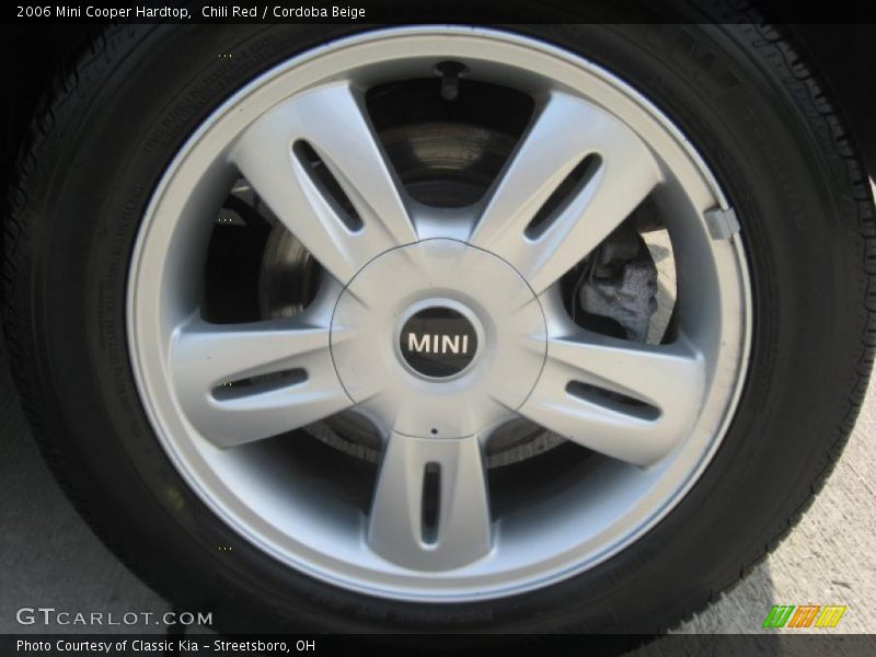 Chili Red / Cordoba Beige 2006 Mini Cooper Hardtop