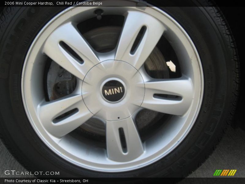 Chili Red / Cordoba Beige 2006 Mini Cooper Hardtop